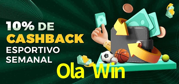 10% de bônus de cashback na Ola Win