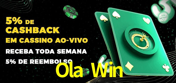 Promoções do cassino ao Vivo Ola Win